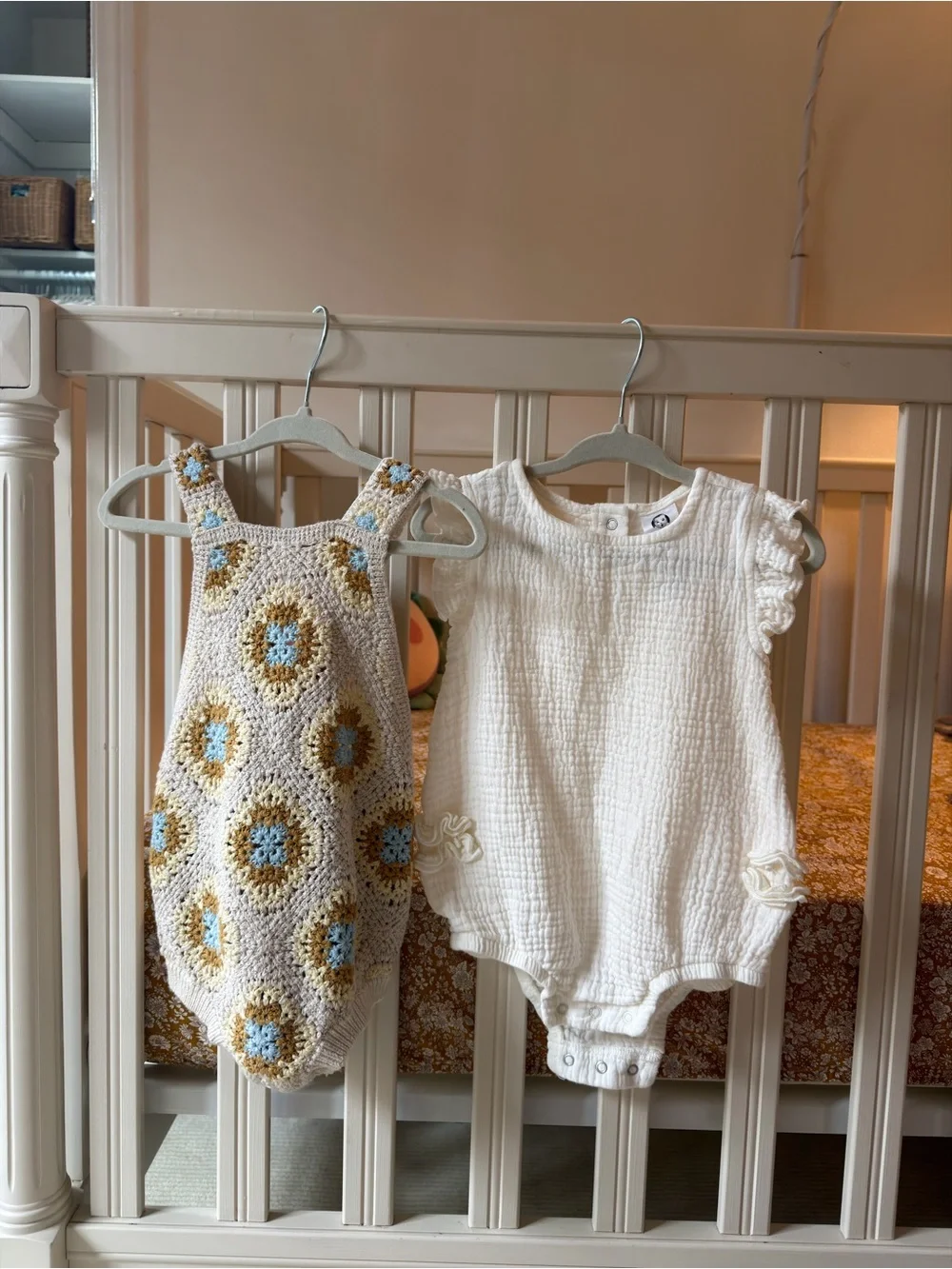 Zara Cream Knit & Crochet Baby One-Piece Bundle!!
